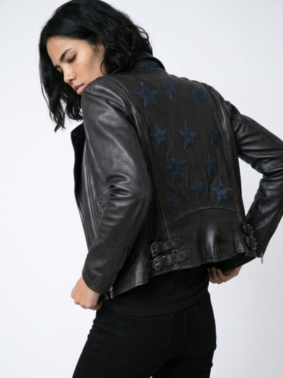 Chamarra Estrellas Leather