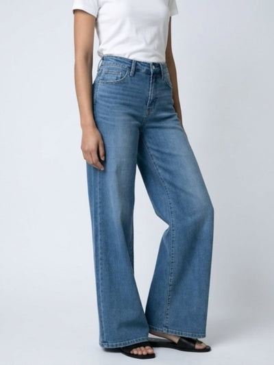 Jeans Anchos High Rise