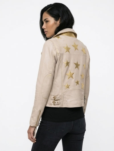 Chamarra Estrellas Leather