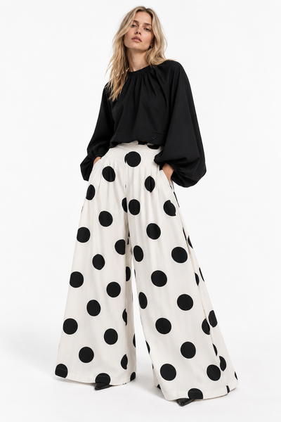 Pantalón lunares