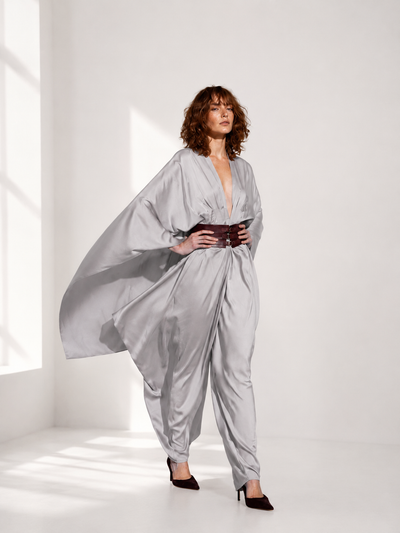 Jumpsuit Picos Satinado