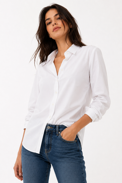 Camisa Básica Blanca
