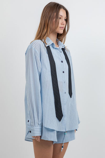 Camisa Rayas Corbata