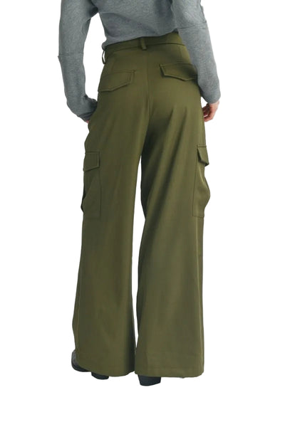 Pantalon Cargo Verde Olivo