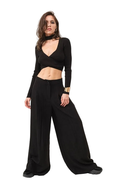 Pantalón Pinzas High Leg