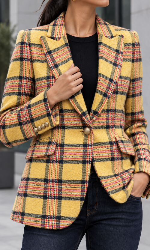 Blazer Peachy Yellow