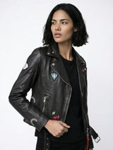 Chamarra tavi leather