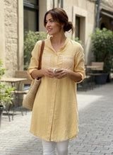 vestido 3/4 lentejuela