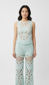 Traje crochet pantalón