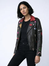 Chamarra tavi leather