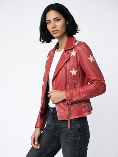 Chamarra Estrellas Leather