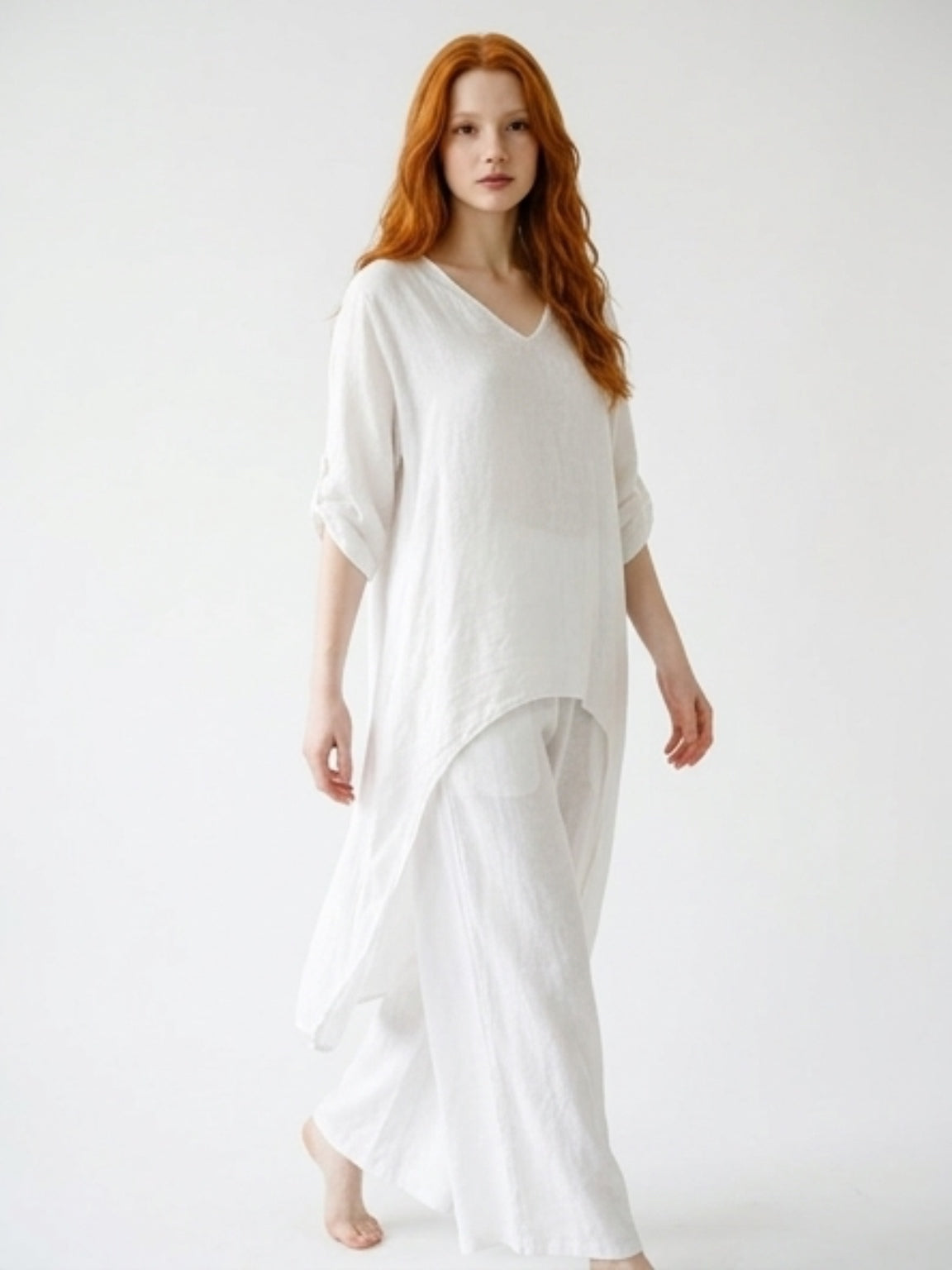 Pantalon Lino Oversize