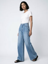 Jeans wide leg  largos