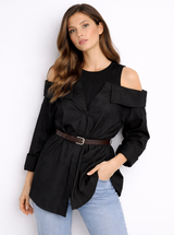 Camisa offshoulders