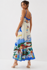 Vestido playero tirantes