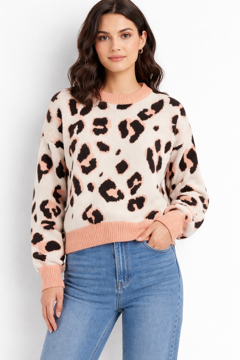 Suéter Animal Print
