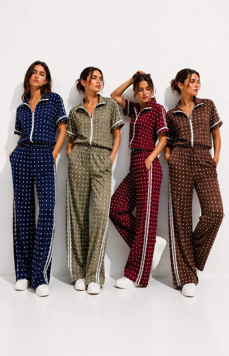 Conjunto Polka Oversize