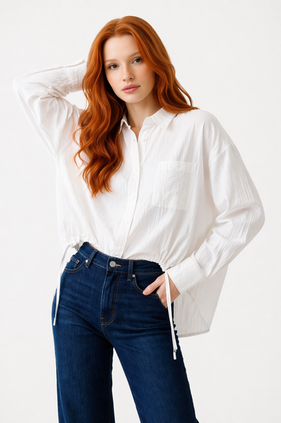 Camisa Over Jareta