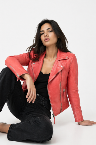 Chamarra Slim Fit Piel