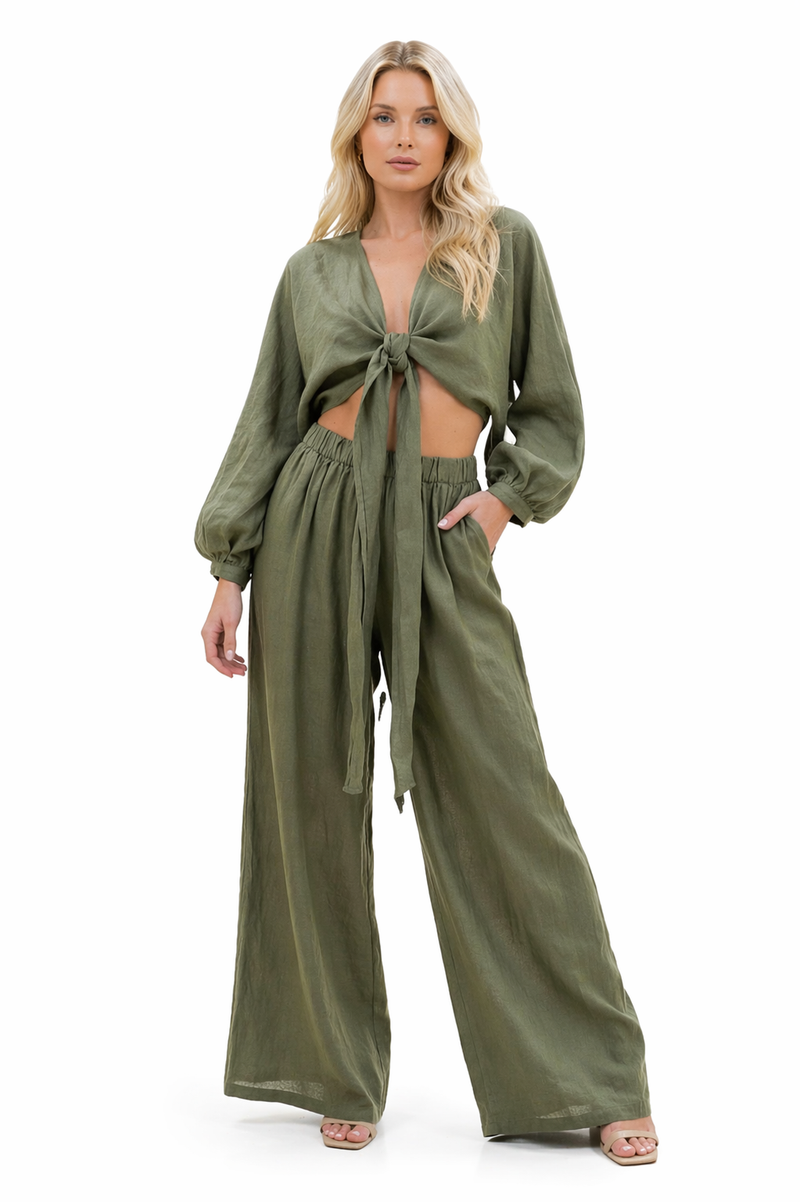 Blusa Nudo Olivo