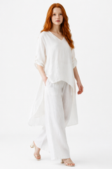 Traje oversize lino