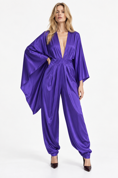 Jumpsuit Picos Satinado