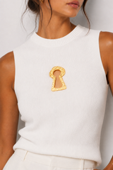 Blusa tejida llave