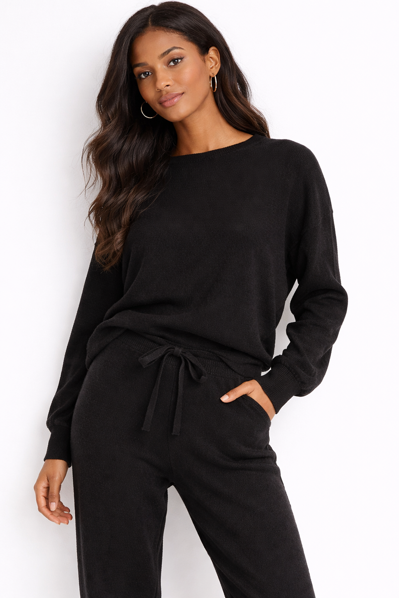 Conjunto Tejido Negro