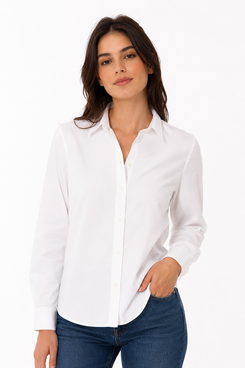Camisa Básica Blanca