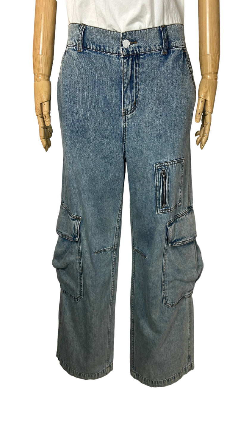 Jeans cargo Denim