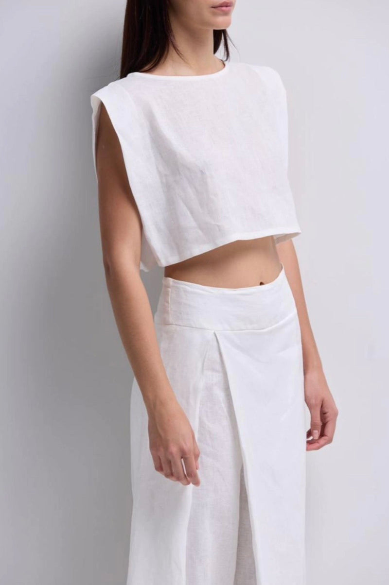 Blusa Basica Lino