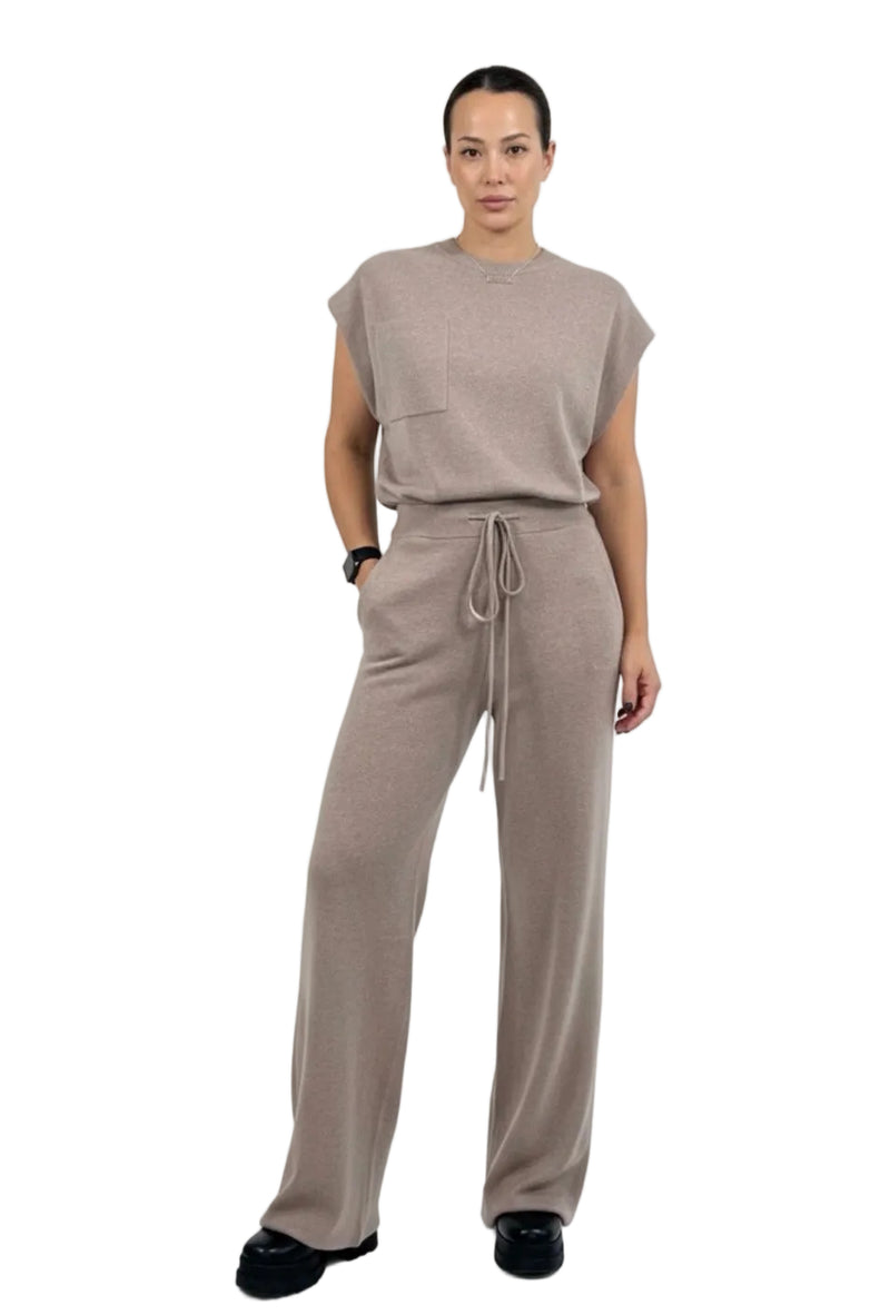 Jumpsuit Tejido Rosa
