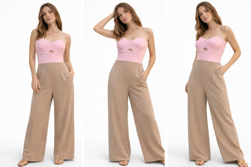 Jumpsuit Straples Corset