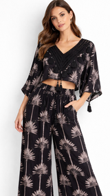 SET SILVER BLACK MOTAS