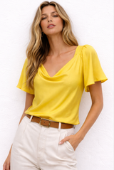 Blusa Olanes Amarilla