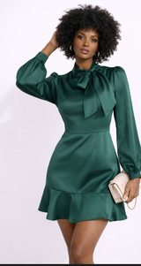 Vestido Verde Nudo