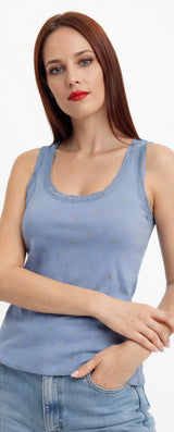 Blusa Elástica Algodón