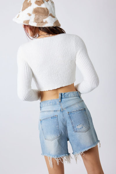 Short Cruzado Denim