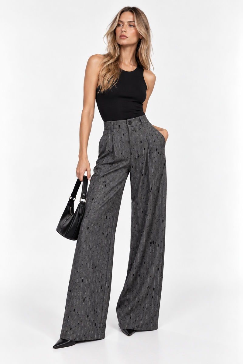 Pantalón vestir gris
