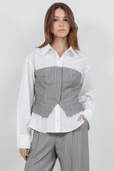 traje sastrero nuvola rayado