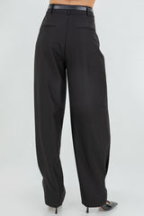 Pantalon atelier negro