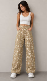 Jeans print deslavado