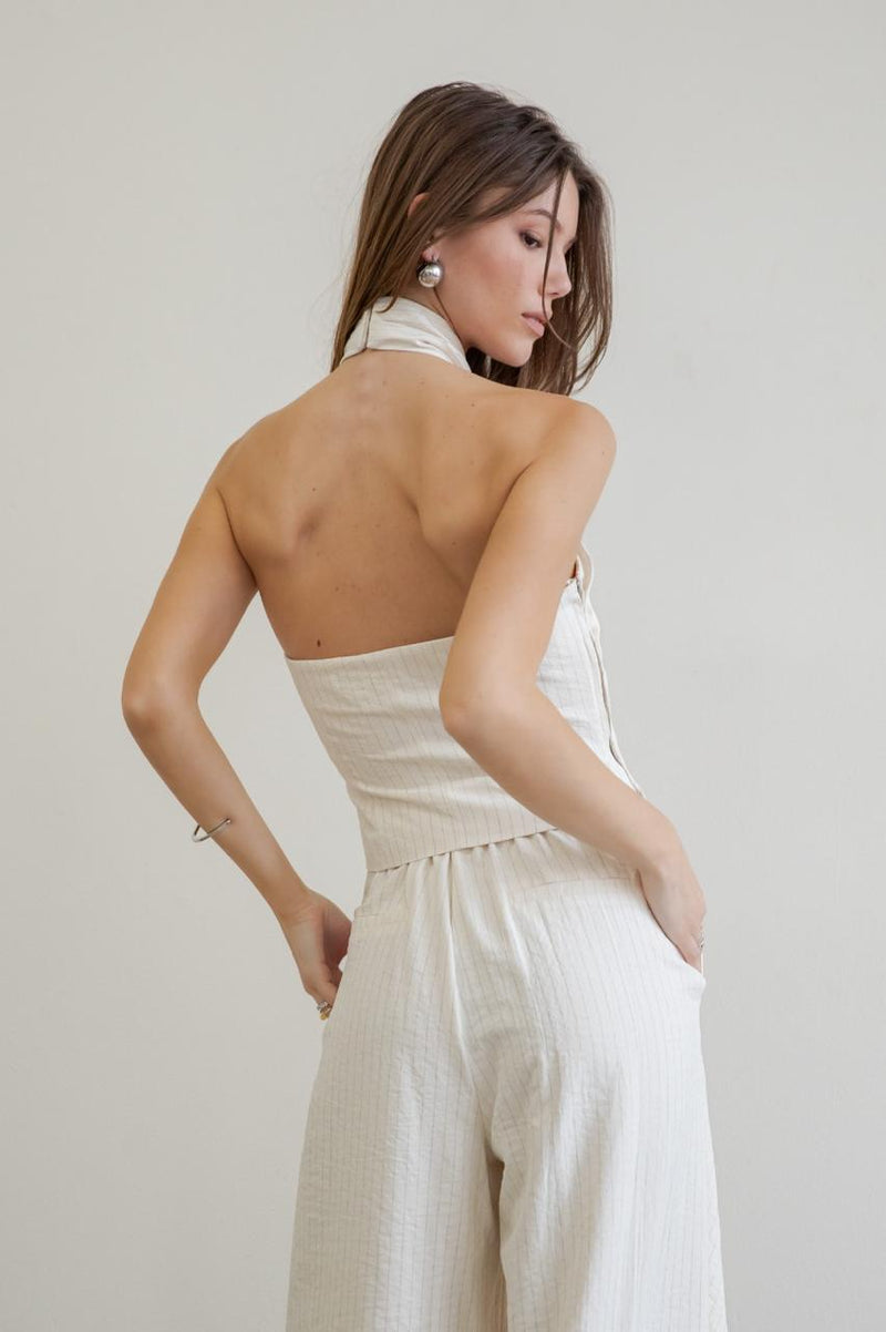 Conjunto Ivory Stripes