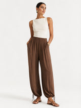 Pantalón globo jareta
