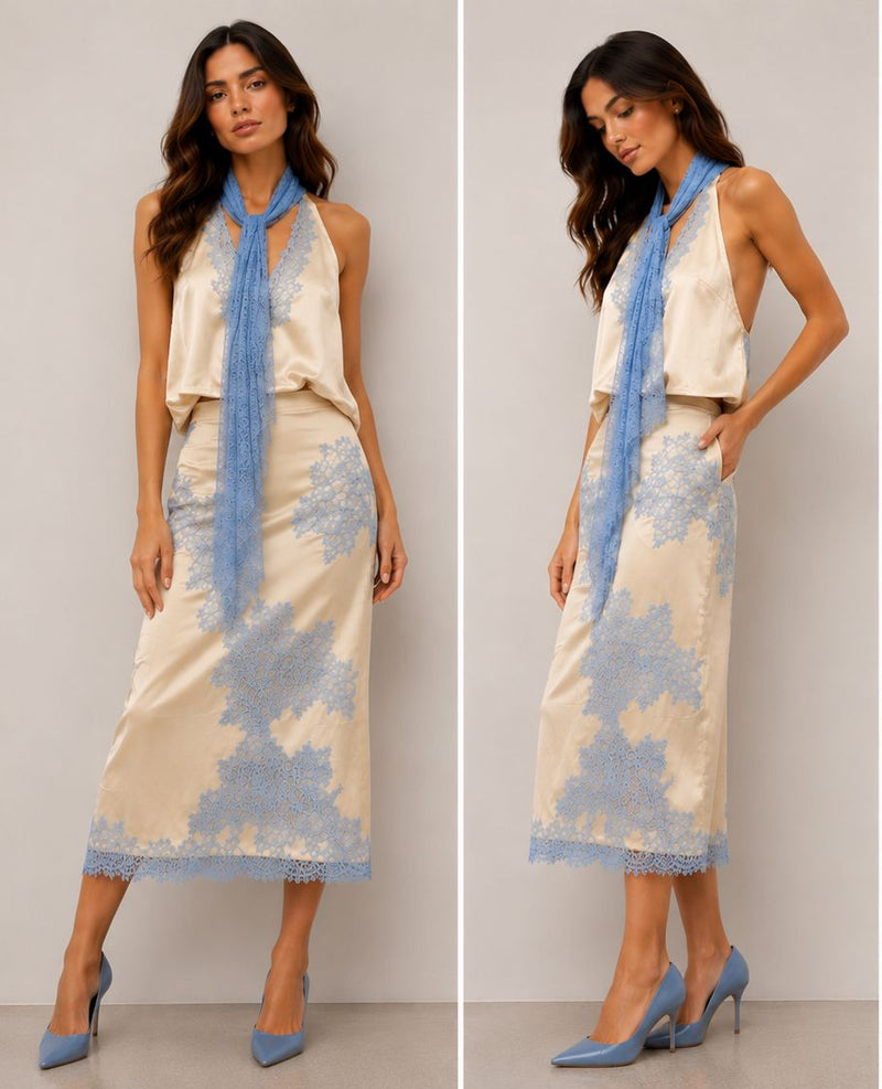 Conjunto Blue Romance