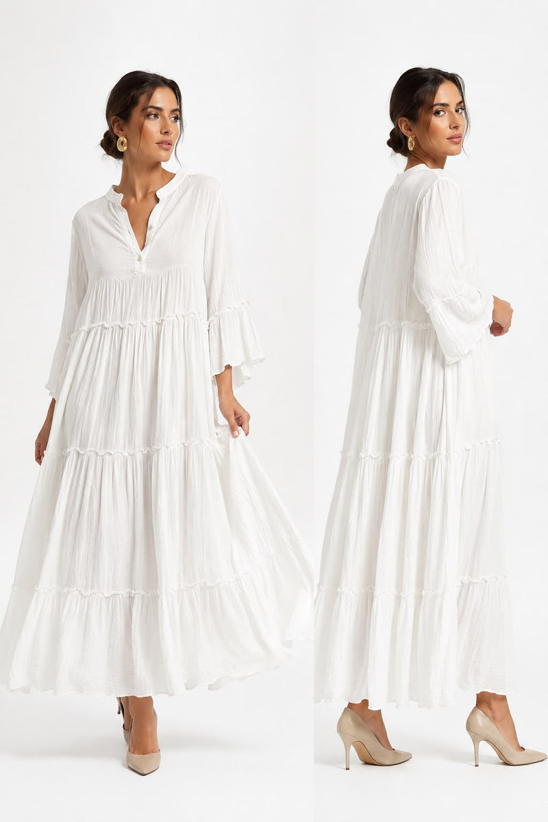 Vestido Olanes Blanco