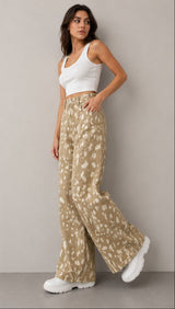 Jeans print deslavado