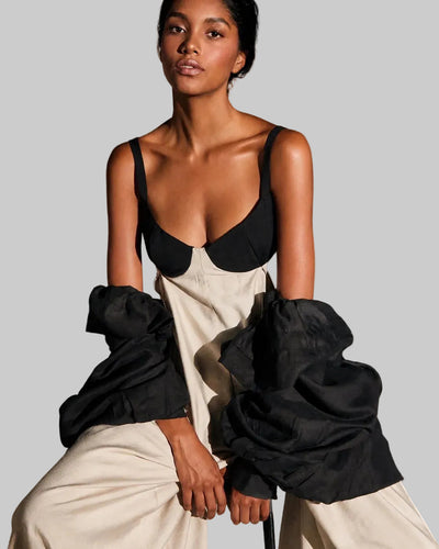 Jumpsuit Busto Negro
