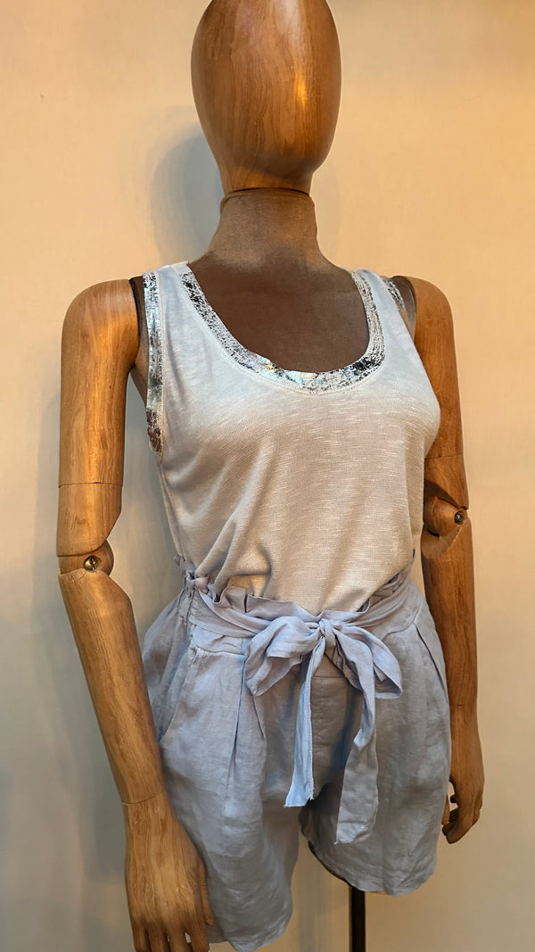 TRAJE LINO SHORT