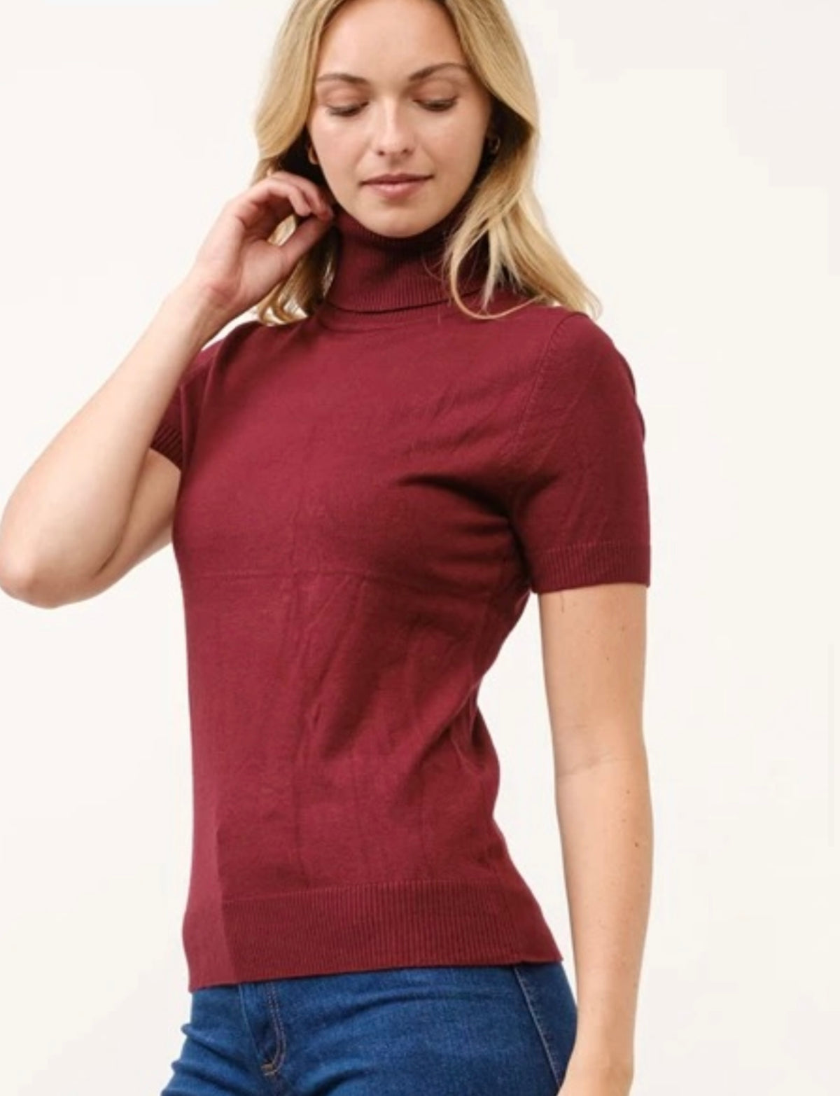 Blusa Cuello Alto